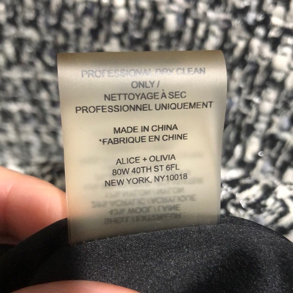 Alice + Olivia Tweed Dress - Picture 10 of 11